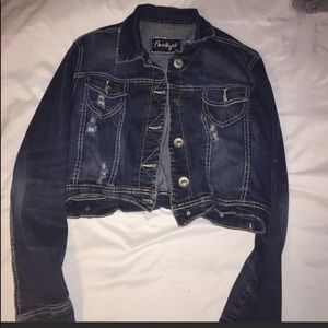 Amethyst jean jacket 2 xl. Great condition.